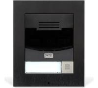 9155301BF - IP Solo encastrable, sans caméra, noir (cadre d'installation inclus)