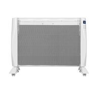 Radiateur électrique rayonnant digital Nina 1500 W, blanc