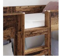 [93462]Lits superposés séparables enfant/Adulte - Contemporain, lit simple, Bois ancien 80x200 cm,Poids:66.02 Kg