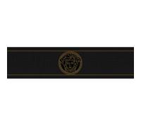 935224 - Bordure De Papier Peint Versace Motif Méduse Grec Noir Or AS Creation