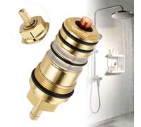 94282000 Cartouche thermostatique en laiton pour douche Hansgrohe, assure un contrôle précis de la température. Compatible avec la série Ecostat, idéale pour les ménages familiaux