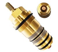 94282000 Unité de régulation de température en laiton 3/4" Cartouche thermostatique de rechange Convient pour douches Hansgrohe Ecostat, thermostats de baignoire à deux et trois trous