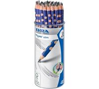 LYRA Groove Slim Graphite - Pot 48 crayons graphite triangulaires HB