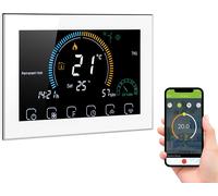 95-240V Wi-Fi thermostat intelligent, programmable, avecvocale et écran LCD, compatible avec Amazon Echo
