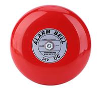 95Db Cloche D’Alarme Incendie, 6 inch Métal Cloche D’Alarme de Sécurité Électrique DC 12V/24V Sonnette Ronde, pour École, Maison, Usine Et Industriel (DC24V)
