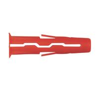 Rawlplug Uno R-U1-RED-96-C Lot de 96 chevilles universelles anti-rotation pour plaques de plâtre, maçonnerie, brique, béton - Rouge - 6 mm