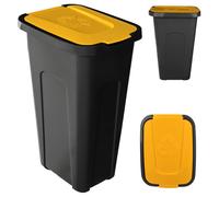 <96> KADAX Sorta poubelle 30L noir/jaune