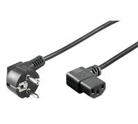 [96042] Goobay Cordon Alimentation Prise Coudée 90° Schuko (type F, CEE 7/7) ...
