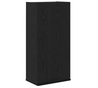 [9691552]Armoire sdb Meuble salle bain - Armoire murale Chêne noir 32x20x67cm Bois d'ingénierie,Poids:8.55 Kg