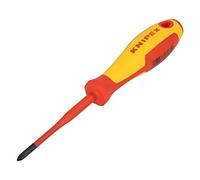 98 24 01 SL Tournevis isolé Phillips PH1 L.Lames : 80 mm 1kVAC KNIPEX