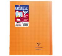 [984409C] Clairefontaine Cahier piqué Koverbook 24x32 cm 48 pages grands carr...