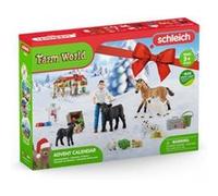 Calendrier de l'Avent Farm World 2022 - SCHLEICH - 98643 - A partir de 3 ans