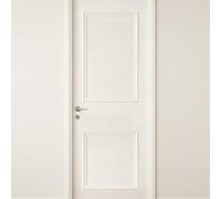 99 Déco - Lot de 2 kits pour moulures de porte en bois - à doucine - Prêt à coller et peindre - Fabrication française