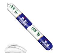 9900 Sealant Waterproof, Mastic Silicone Étanche pour Fissures de Toiture et de Mur, Résistant à la Chaleur et aux Déchirures pour Intérieur et Extérieur (White,1PCS)