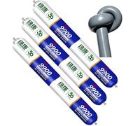 9900 Sealant Waterproof, Mastic Silicone Étanche pour Fissures de Toiture et de Mur, Résistant à la Chaleur et aux Déchirures pour Intérieur et Extérieur (Gris, 3PCS)