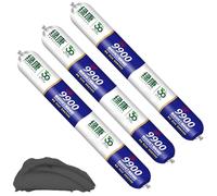 9900 Sealant Waterproof, Mastic Silicone Étanche pour Fissures de Toiture et de Mur, Résistant à la Chaleur et aux Déchirures pour Intérieur et Extérieur (Noire,3PCS)