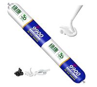 9900 Sealant Waterproof, Silicone Mastic Résistant À La Chaleur Flexible Étanche Colle Pour Toit Et Mur Fissure Réparation Fuite Étanchéité Amélioration De L'habitat (Blanc, 1PCS)