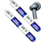 9900 Sealant Waterproof, Solution Durable pour Fissures de Toiture et de Mur, Mastic Silicone Imperméable, Résistant à la Chaleur, aux Déchirures et à l’Étirement (Gris, 2PCS)