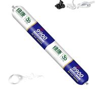 9900 Sealant Waterproof,solution permanente pour fissures de toiture et de mur,mastic silicone imperméable pour extérieur,résistant à la chaleur,aux déchirures et à l'étirement,Haute (Transparent,1PC)