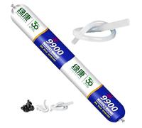 9900 Silicone Waterproof Sealant - Versatile Clear Caulk for Roof, Permanent Solution for Roof & Wall Cracks, Indoor Outdoor Use for RV Gutter Tile Stone (Clear)