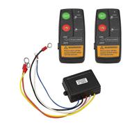 (995) Télécommande sans fil 24 V 15 m pour treuil de voiture avec émetteur manuel et bouton intégré,