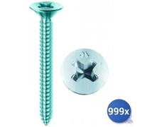 999X Vis Autofilettante Zincage Blanc Tsp Ph E-100 2,9X13