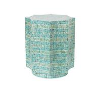 9bbhfJw4R Table Basse de Ferme Table d'appoint et Petite Table Basse en mosaïque de Coquillages artisanaux