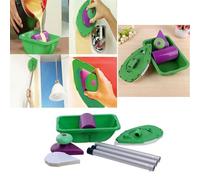 9pcs/Ensemble Peinture Rouleau Plateau Éponge Tampons Kits Ménage Peinture Brosse Mur Décoratif Outils À Main Maison Chambre Bricolage Main Ensemble D'outils