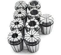 9pcs Pince de serrage ER32 Mandrin à pinces MT3 M12 kit Pinces de serrage 2-20mm pour fraiseuse