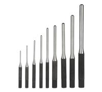 9PCS Poinçon Jeu de Chasse-goupilles En Acier Professionnel, Outil à Main Ingénierie Mécanique