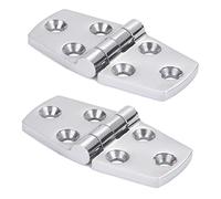 9Tong Marine Monture Charnières de Porte Acier Inoxydable Charnière de Bateau de Trappe Matériel À toute épreuve Charnière de bateau Plateforme Cabinet SUS316 2pcs 38 mm x 76 mm