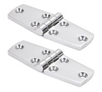 9Tong Marine Monture Charnières de Portes Acier Inoxydable Charnière inox de Bateau de Trappe Matériel À toute épreuve Charnière Marine de Bateau Plateforme Cabinet SUS316 38 mm x 102 mm 2pcs