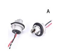 (A-7440) 2Pcs T20 7440 7443 Douille d'ampoule LED Connecteur d'adaptateur de douille LED Feu de stationnement