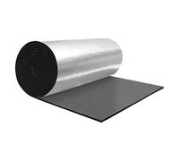 A ABSOPRO 4mm 0.66㎡ Tapis Insonorisation Thermique en Fibre de Verre Auto-adhésif pour Voiture Bateau Capot Couvercle De Moteur Fibre de Verre 1 pcs 200cmx33cmx4mm
