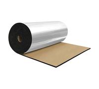 A ABSOPRO Tapis Insonorisant Aluminium Capot Moteur Bateau Auto-Adhésif | Protection Thermique, Argenté, 20mm*200cm*50cm, Épaisseur 20mm, Toit, Plancher, Portes Voiture, Installation Facile, 1pc