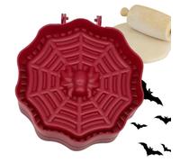 à Biscuits Presse à Cookies Antiadhésif Réutilisable Lisse Halloween Crâne | Set De s À Cookie Pour Pâtisserie Festive Pour Cuisine Boulangerie Maison Café Restaurant École Classe Style toile d'araignée