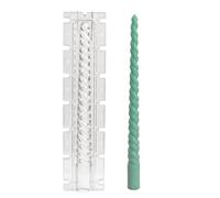 À Bougie Rotatif En - À Bougie À Cône Torsadé Pour Bougies Pilier Décoratives Avec Design En Forme De, Stable Pour La Fabrication Créative De Bougies Et Structure Uni
