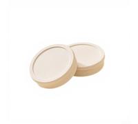 à Burger en Silicone Hermétique - Boîte Conservation Alimentaire Réutilisable pour Bébé et Adulte - Résistant Congélateur Micro-ondes - Set 2 11x3.2cm