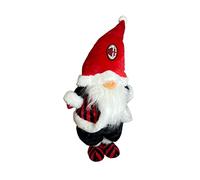 A.C. Milan | GNOME Noël Mobilier | 57 cm | Rouge/Noir | Produit Officiel