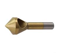 à Chanfreiner et Ébavurer en Acier Rapide Supérieur à Chanfreiner | Outil de Perçage pour Métal pour bois Plastique, Foret pour conique pour Trou de Compteur, Queue Cylindrique 6/8/10/12mm,