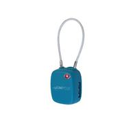 Boompods Cadenas Valise avec Fonction de Localisation - Cadenas Connectée avec Traceur Compatible avec Apple Find My App, Verrou Intelligent TSA pour Valise et Bagages, Batterie Rechargeable - Bleu