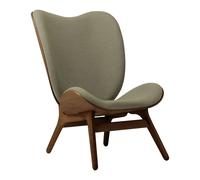 A Conversation Piece Fauteuil Haut Chêne Foncé/Morning Meadows