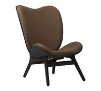A Conversation Piece Fauteuil Haut Chêne Noir /Mocca