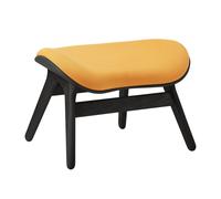 A Conversation Piece Ottoman Chêne Noir /Mandarine
