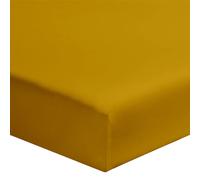 A demain Drap housse en Coton - 90 x 190 cm - Curry