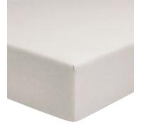A demain Drap housse en Percale de coton bio - 160 x 200 cm - Gris