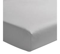 A demain Drap housse en Satin de coton - 180 x 200 cm - Gris