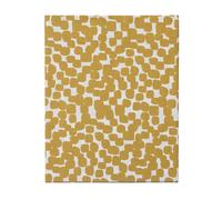 A demain Drap plat en Bambou - 240 x 300 cm - Jaune moutarde