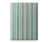 A Demain - Drap Plat imprimé en Coton et Viscose de Bambou, ZEPHIR - 240 x 300 cm - Bleu Gris - Coton et Viscose de Bambou - 57 Fils/cm² - Entretien Facile