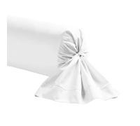 A demain Taie de traversin en Coton - 85 x 185 cm - Blanc